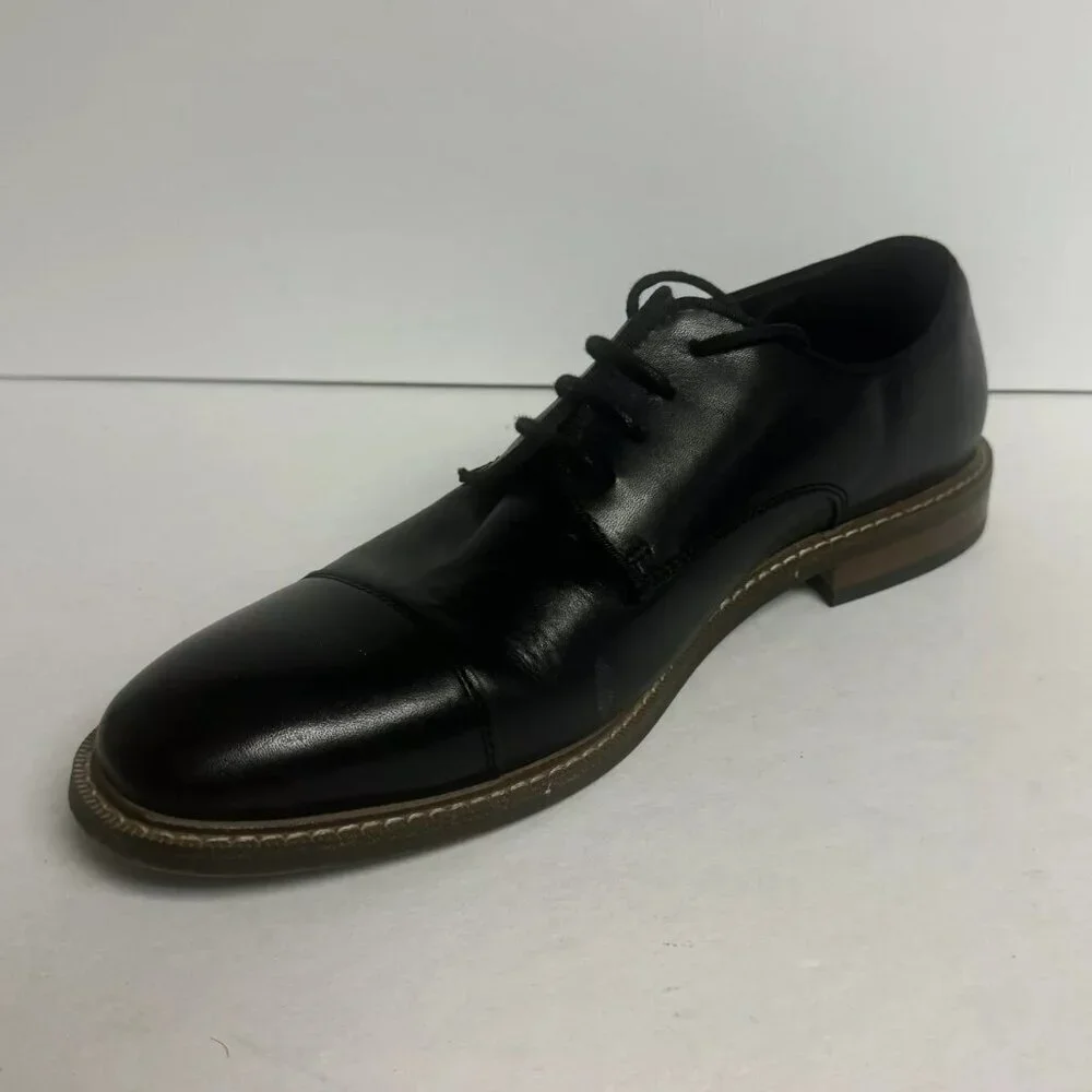Vince Camuto Mens Lamson Oxford Black Size 9 M